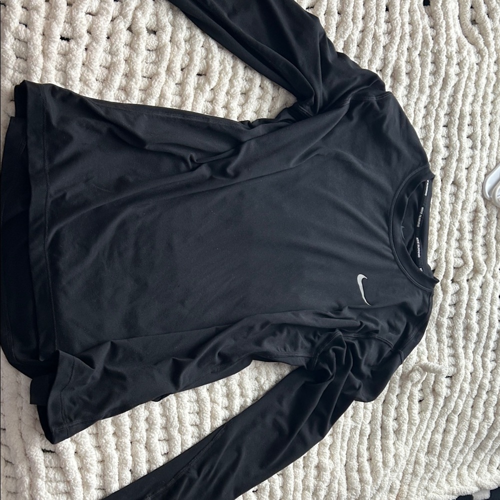 Nike Black Long Sleeve Tee
